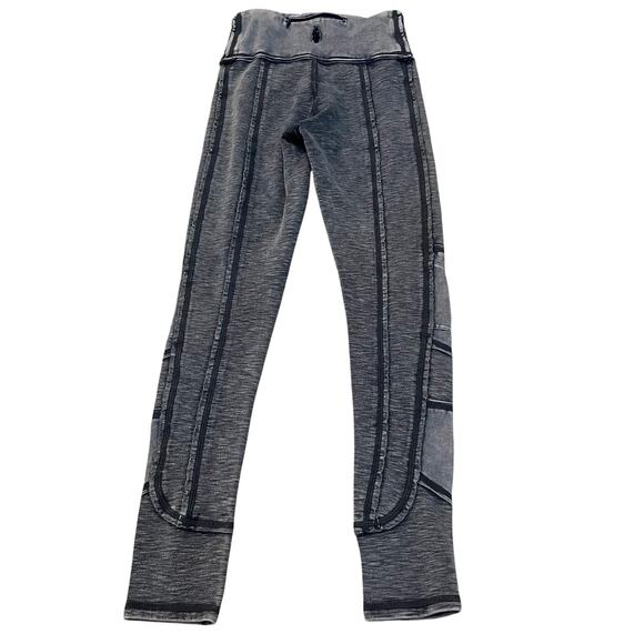 Free People Movement Catch Me If You Can Leggings XS Moto Patchwork Boho Ankle - Picture 4 of 11